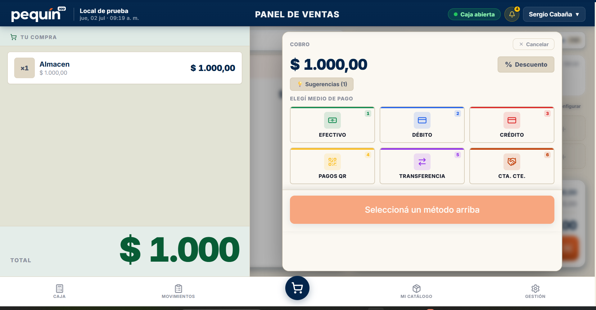 Medios de pago en Pequín