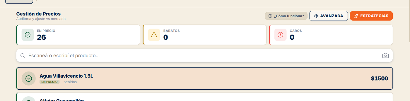 Gestión de precios en Pequín