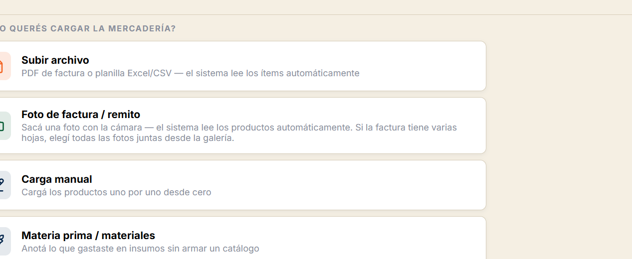 Registrar compras en Pequín